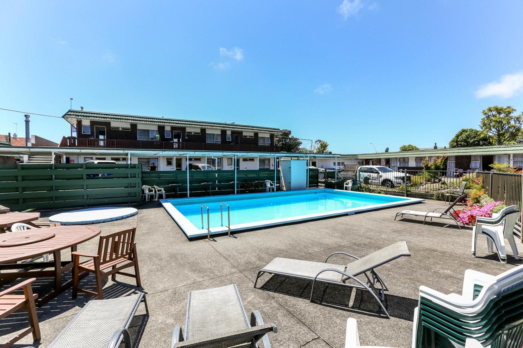 Flamingo Motel New Plymouth Esterno foto