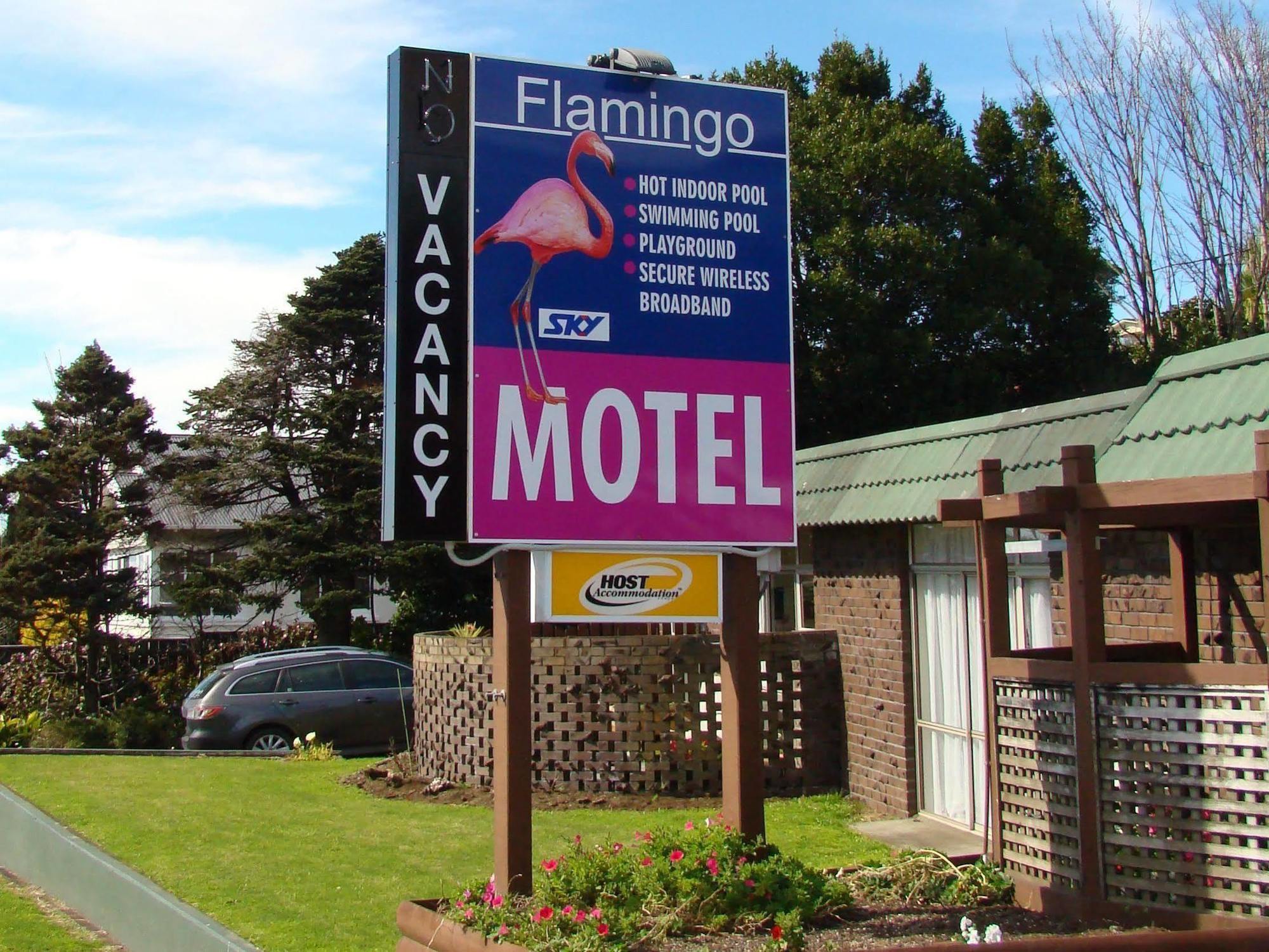 Flamingo Motel New Plymouth Esterno foto