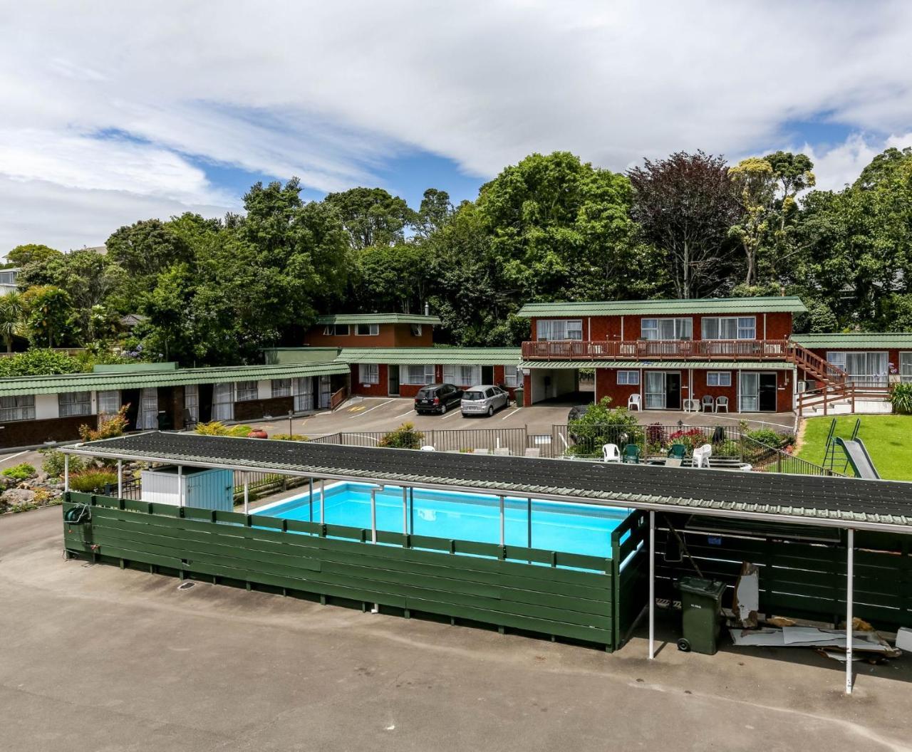 Flamingo Motel New Plymouth Esterno foto