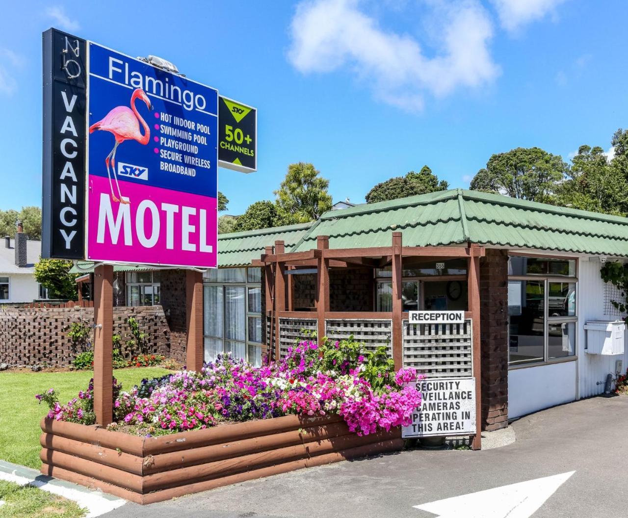 Flamingo Motel New Plymouth Esterno foto