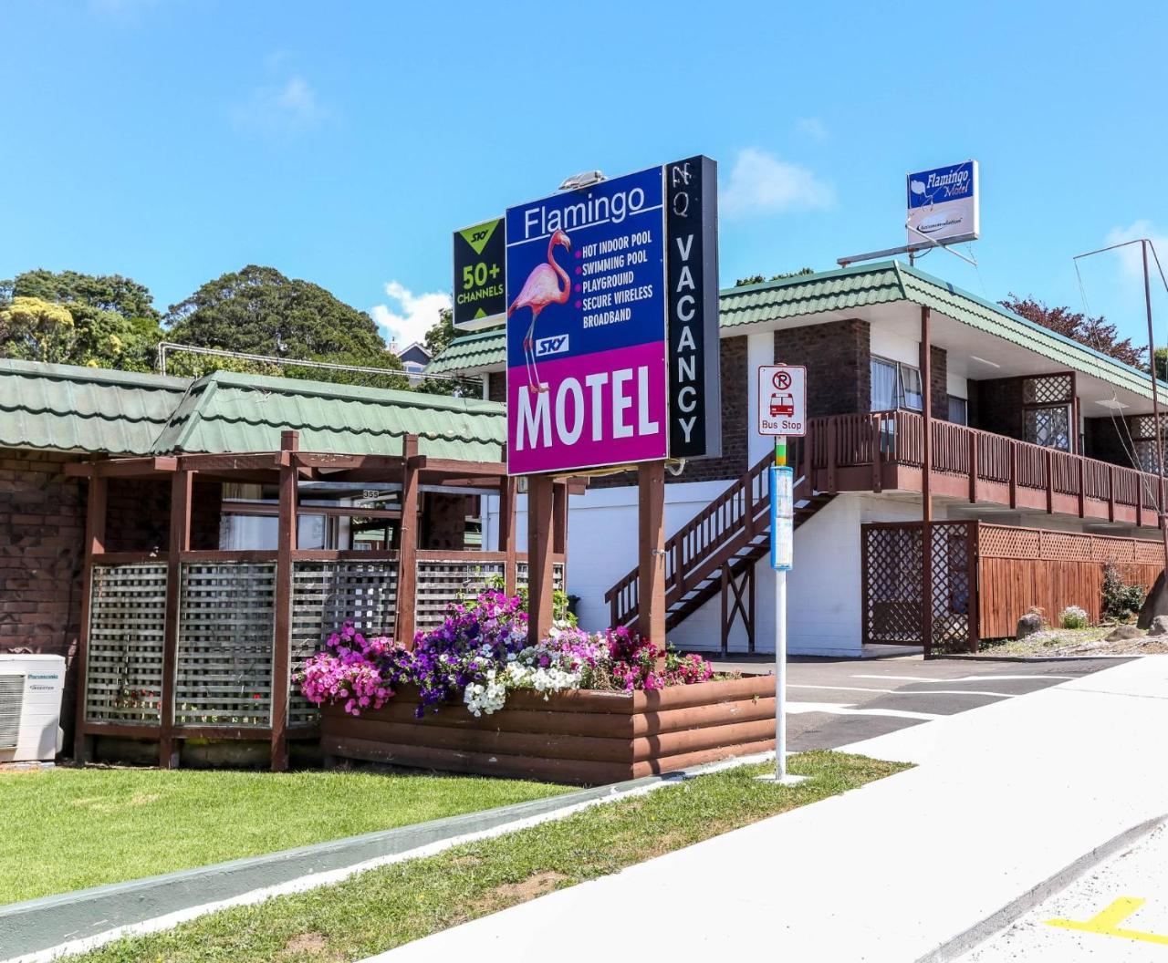 Flamingo Motel New Plymouth Esterno foto